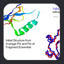 Refinement of Crude MFR Starting Structure from Average Phi/Psi