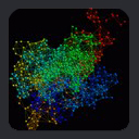 Ubiquitin: Network of H-H Distances 5 Angstroms or Less