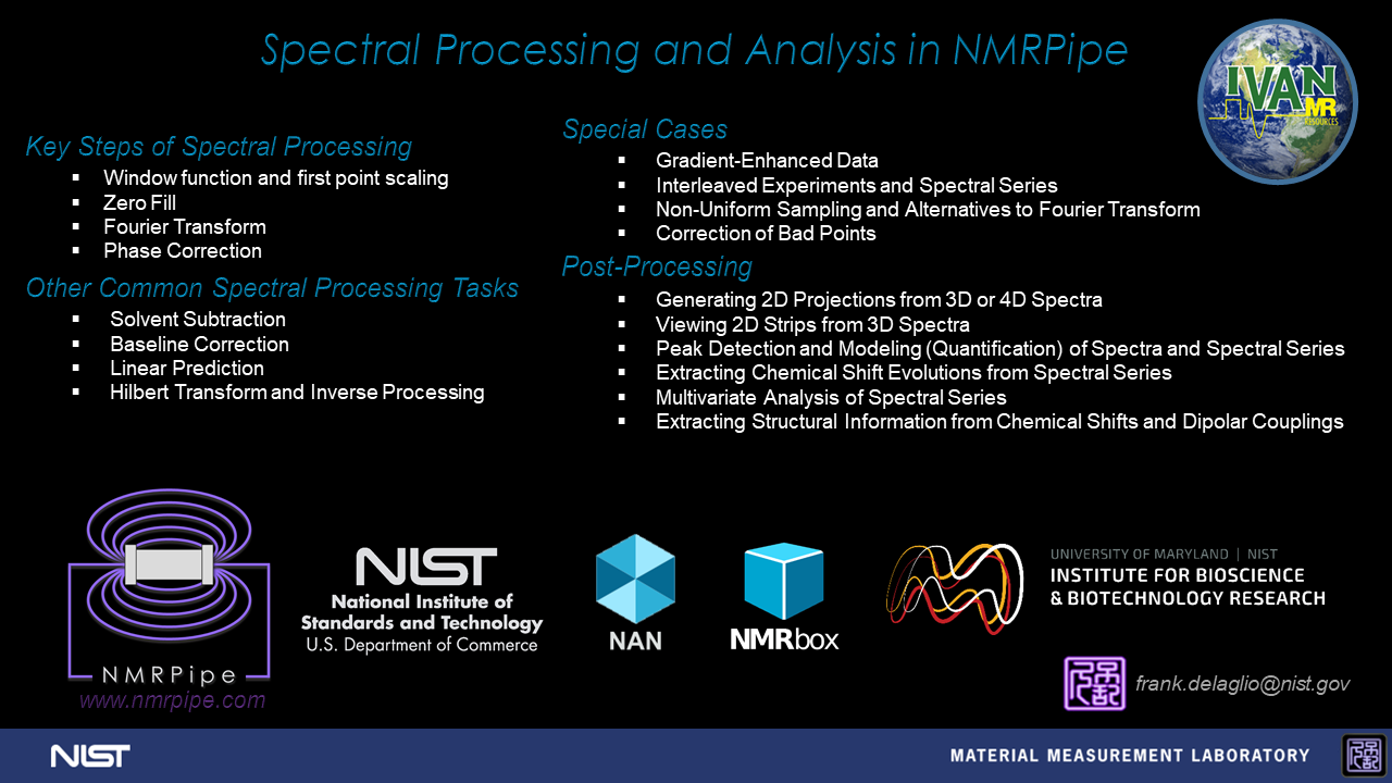 Thumbnail of Processing Spectra with NMRPipe presentation